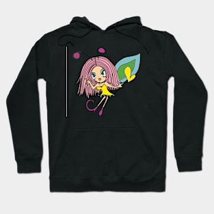 pretty little girl so fairy Hoodie